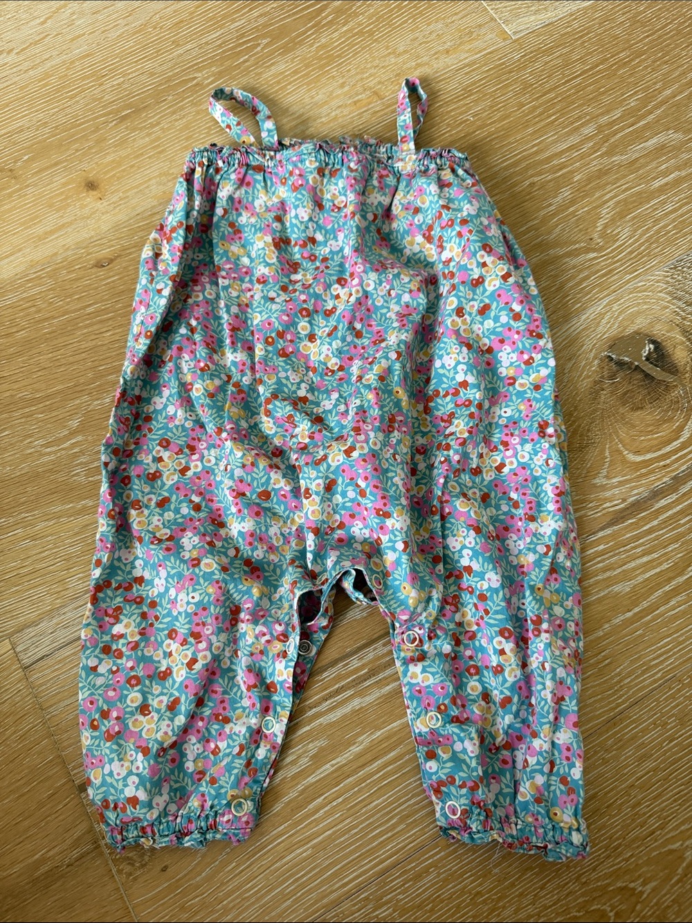 Bonpoint Girls Floral Romper